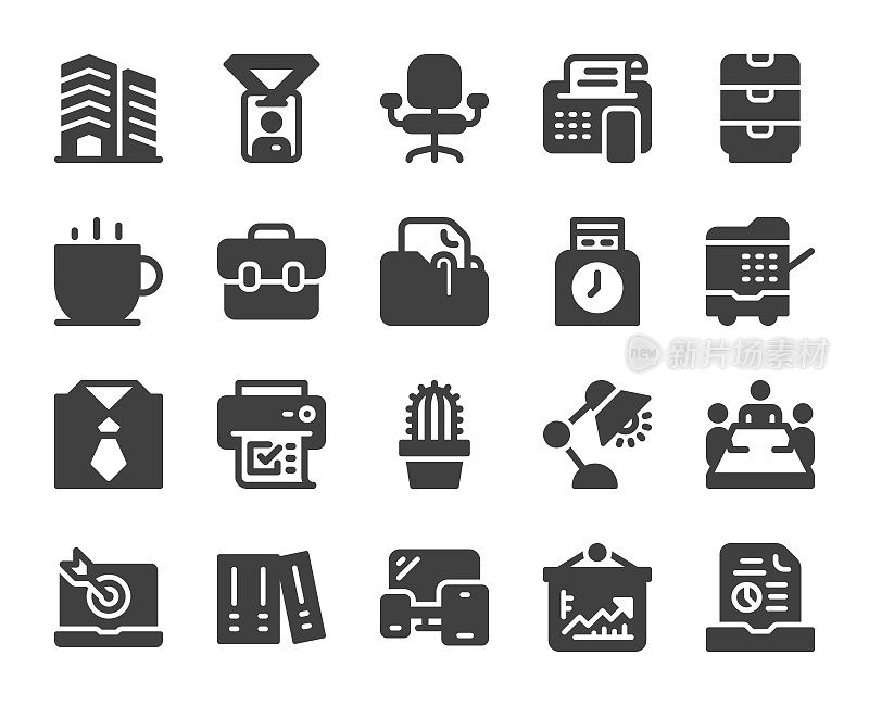 Business Office - Icons